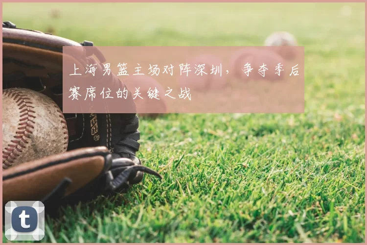 上海男篮主场对阵深圳，争夺季后赛席位的关键之战